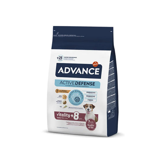 Advance Senior Mini +8 Pollo y Arroz  - Pienso para Perros