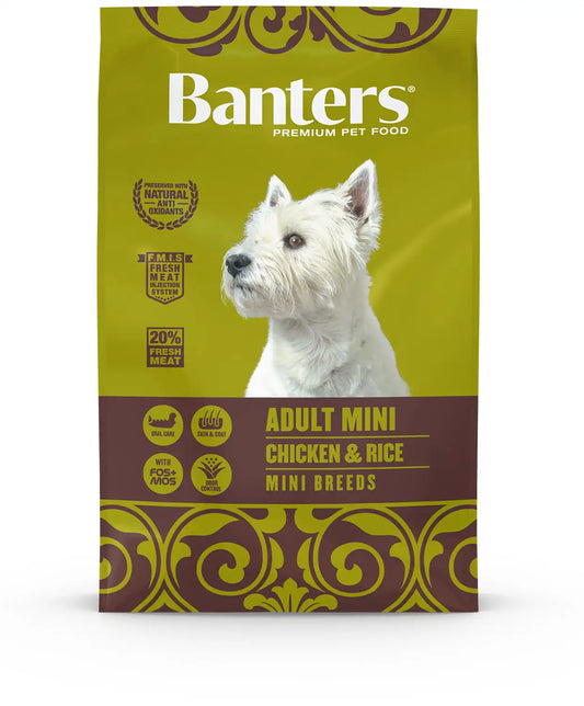 Banters Mini Adult chicken - Pienso para Perros