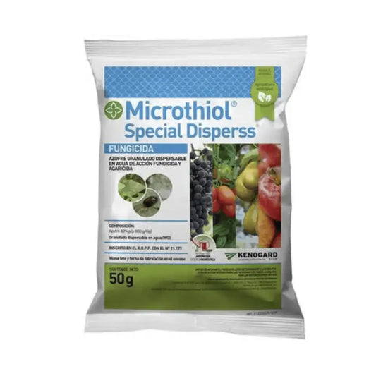 Fungicida Microthiol Azufre Sobre 50 gr - Sulfocruz