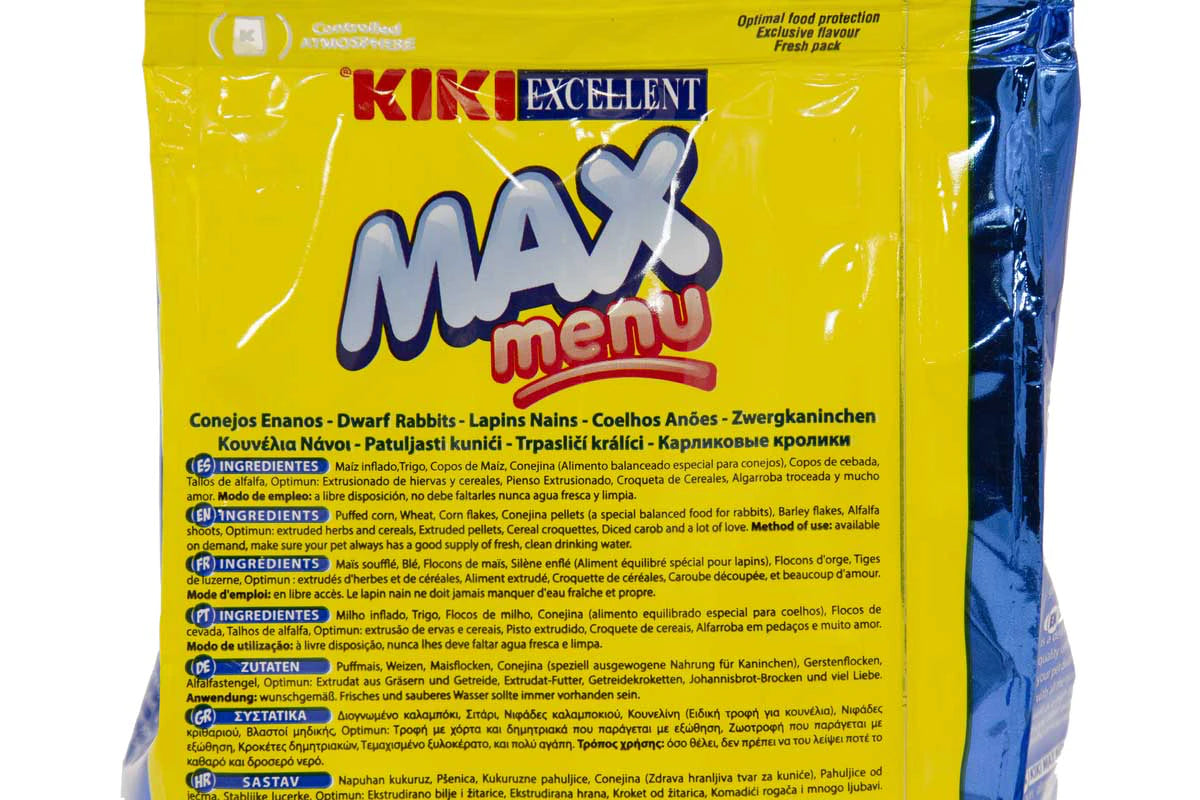 Kiki Excellent. Max Menu Rabbits - Alimento para Conejos