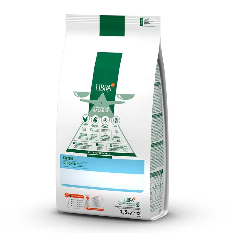Libra Kitten Pollo Pienso para Gatos