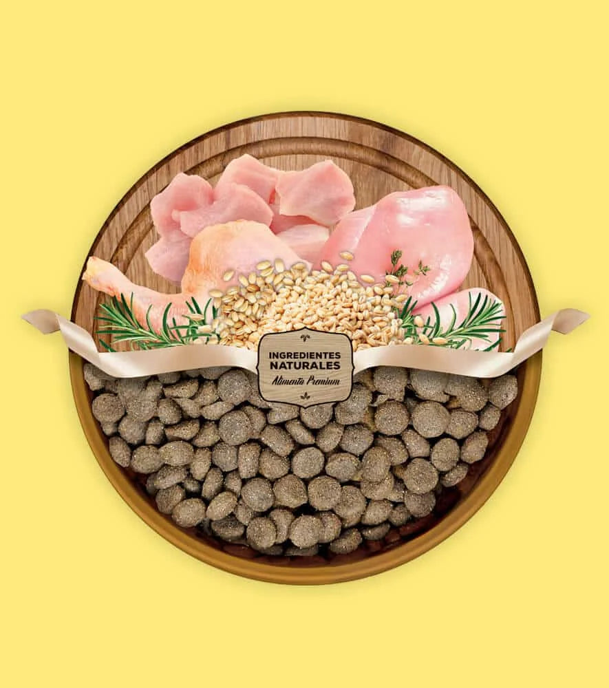 NATURAL DOG FOOD POLLO & PAVO 15KG - Comida para Perros