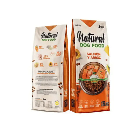 NATURAL DOG FOOD SALMON & ATUN 15KG - Comida para Perros