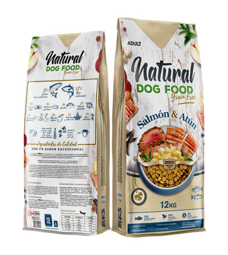 Natural Dog Food Salmon & Atún Grain Free - Comida para Perros