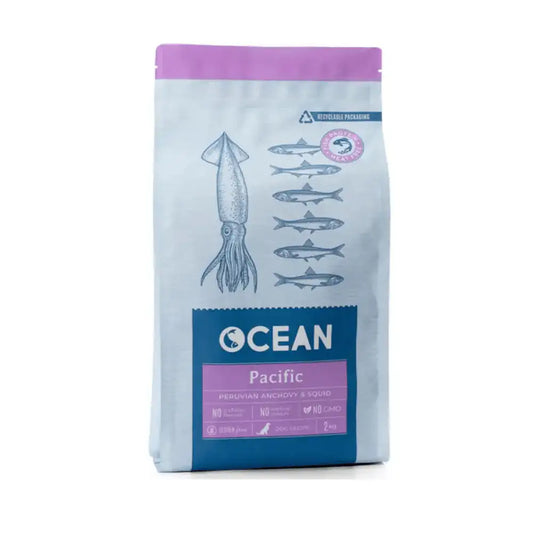 OCEAN Pacific, Anchoveta y Calamar - Comida para Perros