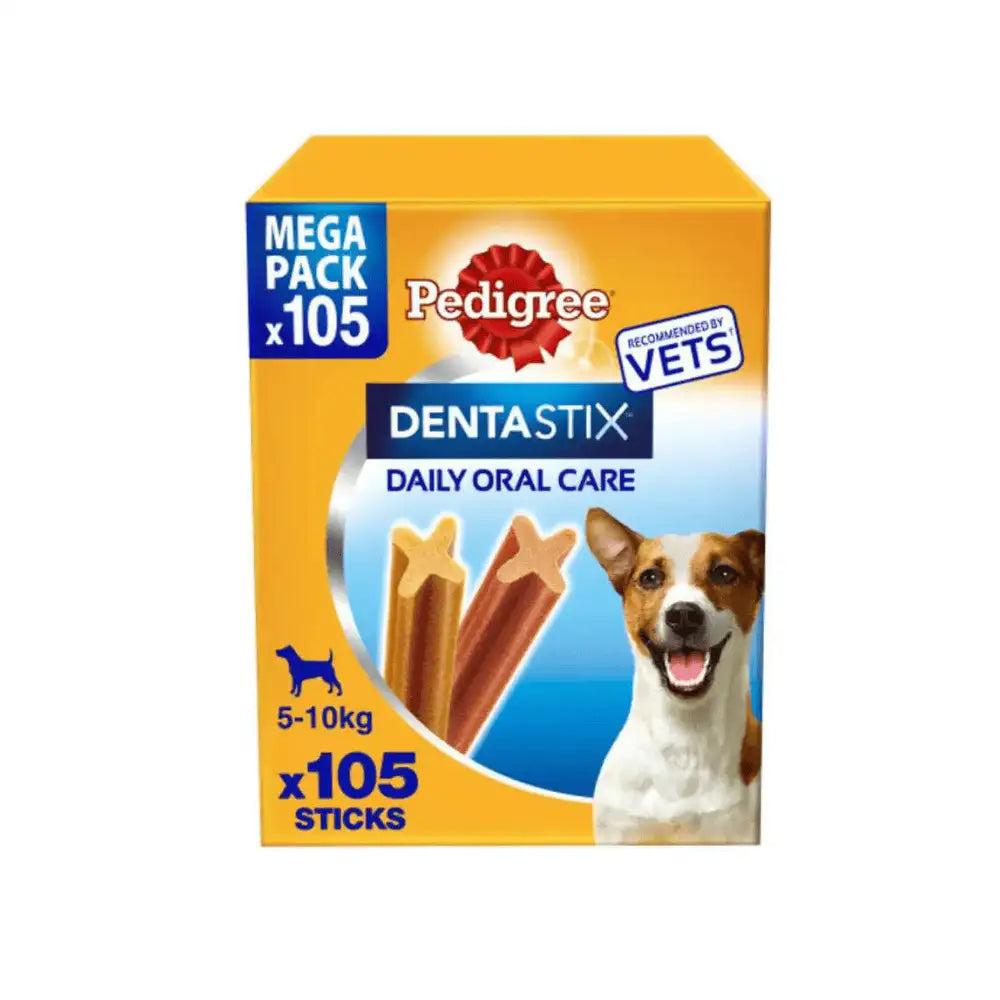 Pedigree Dentastix Dog Treats for Small Dogs Pack of 105