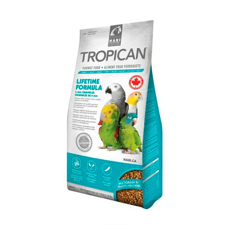 Tropican Alimento de Mantenimiento Granulado para Loros