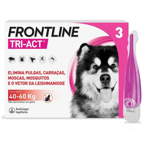 Frontline Tri-Act 40-60Kg 3 pipetas