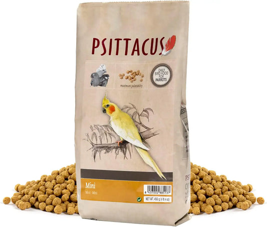 Psittacus Mini 450 GR - Alimento Premium para Aves