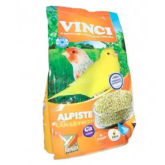 Vinci Semillas Alpiste para Canarios y Fringílidos - Alpista para pájaros
